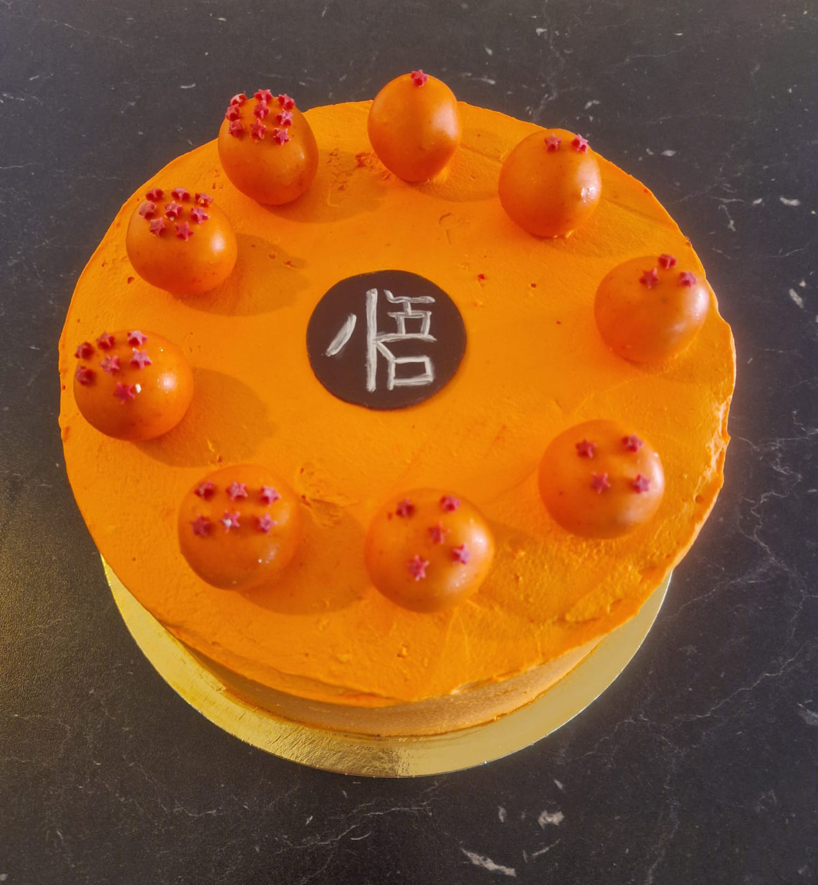 gâteau dragon ball