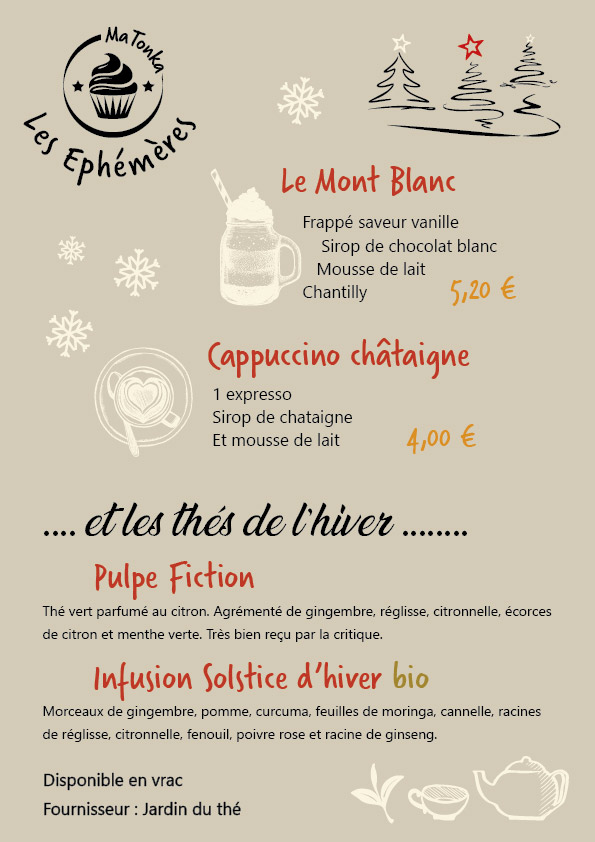 boissons du moment